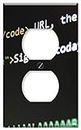 Switch Plate Outlet Cover - Code Website Html Web Development Technology