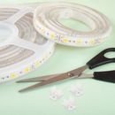  100 pz staffa LED per esterni a strisce luci accessori illuminazione clip