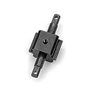 Aluminum Differential Locker Spool Lock RC Ungraded Parts for TRAXXAS Slash 1/10 4WD Rustler 4x4 HOSS 90076-4 64077-3 XO-1 RC Car, Black