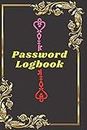 Password Logbook: Journal And Logbook To Protect Usernames and Passwords .Internet Password Logbook, Organizer.