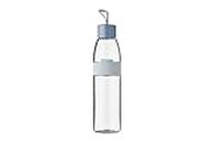 Mepal - Botella de agua Ellipse - Botella de agua reutilizable - Botella a Prueba de Fugas apta para Bebidas Carbonatadas - para Adultos y Niños - Sin BPA - 700 ml - Nordic blue