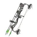 PSE Archery, Mini Burner Compound Bow, Black, Right Hand, 40#