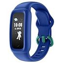 BIGGERFIVE Vigor 2 Fitness Tracker Watch for Kids Girls Boys Ages 5-12, Activity Tracker, Pedometer, Heart Rate Sleep Monitor, IP68 Waterproof Calorie Step Counter Watch with Alarm Clock, Kids Gift