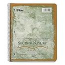 Second Nature Subject Wirebound Notebook, College Rule, Ltr, WE, 80 Sheets