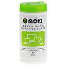 Moki ACC-FMWIPE Screen Wipes - 80 Pack Pre-moistened Wipes, ideal for cleaning