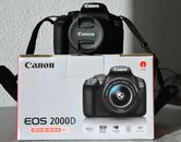 Canon EOS 2000D 24.1 Mpx Fotocamera Reflex Digitale Kit con 18-55 mm IS...