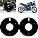 A4S AUTOMOTIVE & ACCESSORIES Pro Disc Wheel Cover (17 Inch) Universal for All Bikes- Black