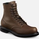 Red Wing Men’s Size 12 Work Style 953 SUPERSOLE® 8-INCH SOFT TOE BOOT Brown New
