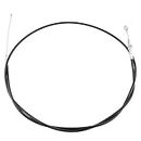 Throttle Cable,71in Long Throttle Cable Line Wire Throttle Gas Cable replacement for Manco/American Sportworks Go Kart