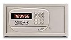 Mesa MH101E-WHT-KA Hotel Safe in White with Electronic Lock