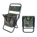 Multifunctional Folding Stool Backpack Portable Camping Hunting Fishing Chair