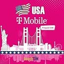 beachSIM T-Mobile USA SIM unlimitierte Daten & Telefonie & SMS (USA - 9 Tage)