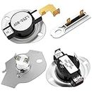 AMI PARTS 3387134 & 3977767 High-Limit Thermostat 3977393 & 3392519 Thermal Fuse Dryer Replacement Part Kit Compatible With Whirlpool & Kenmore Dryers