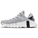 Nike Men's Free Metcon 4 Running Shoes, Wolf Grey/Wolf Grey-Black, 12 M US