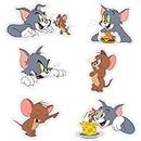 DarkBuck® Character Cloth 6 Patches Combo Small for Clothes Jackets Pants Jeans Bags Multicolour Iron or Stitching Patches Tom and Jerry
