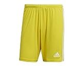 adidas Men's Squad 21 Bermuda Shorts, Team Yellow/White, XL UK