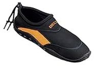 Beco Men's Slippers Surfing Shoes, Black/Orange, 41 EU
