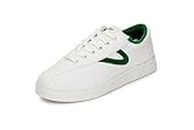 TRETORN Women's Nyliteplus Sneaker, White/Green, 10