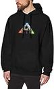 KEJUN STICKER Ark Survival Evolved Logo Men Limited Edition Funny Hoodie Sweatshirt Black