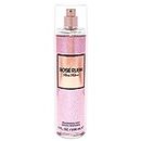 Paris Hilton Rose Rush Body Spray for Women | Floral and Fruity Fragrance | Notes of Rose Petals, Papaya and Amber | Feminine, Flirty and Long-Lasting | 8 Oz