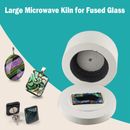 Large Microwave Kiln For Fused Glass Arts Crafts Sewing Manual DIY Make↔ I6U2