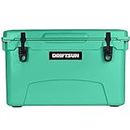 Driftsun 45qt Insulated Ice Chest - Heavy Duty, High Performance Roto-Molded Commercial Grade Cooler (Seafoam Green)