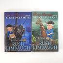 Rush Revere Lote 2 Libros HC Valientes Peregrinos Primeros Patriotas Rush Limbaugh Liberty