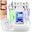 7 en 1 Hydrodermabrasion Clean Hydrodermabrasion Facial Beauty Machine, Facial Beauty Instrument Clean Skin Care Professional Rejuvenecimiento Small Bubble Device