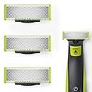 Pack of 3 | Replacement Blades For Philips Electric Trimmer | Compatible with Philips Norelco OneBlade
