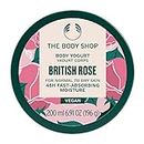 The Body Shop British Rose Vegan Body Yogurt for Normal to Dry Skin 200ml