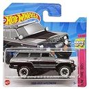 Hot Wheels 1988 Jeep Wagoneer HWThe ´80s 5/10 HKG86 Short Card SUV Gris Mattel 2023