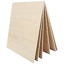Dofiki 6 Pcs 3mm Baltic Birch Plywood 1/8" x11.8"x 11.8” Plywood Board for Laser Cutting Engraving Wood Burning DIY 300 x300 x3mm Birch Sheet