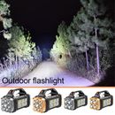 Searchlight Portable Outdoor Lighting Cob Solar LED Strong Light Flashlight Y6V1