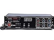 Tech-lobby PRENETNS RIO 160W 8 TRANSISTER Power Home Amplifier 4 Channels HiFi Home Theater AMP Karaoke & Audio AV Amplifier (8 TRASNSISTER PRO)