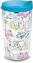 Tervis Colorful Camper Made in USA Double Walled Insulated Tumbler Travel Cup Keeps Drinks Cold & Hot, 16oz, Classic - Lidded