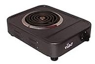 Vids 2000 Watt Coil Electric Stove (Copper Wire With 15 Amp Power Plug) / Electric Cooking Heater/G Coil Hot Plate Cooking Stove/Induction Cooktop (Mild Steel Body) (1 Burner) Dark Grey, Radiant