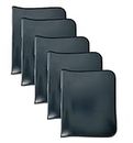 "Saya Zipper Ring Binder File Folder - Pack of 5 | A4 Size, Multi-Pocket Organizer for Office & School Supplies - Portable Documents Holder"