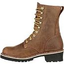 Georgia Boot Work Mens ST WP Logger Insulated 10.5 M Brown GB00065