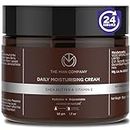 The Man Company Non-Sticky Daily Moisturizing Cream for Dry Skin | Moisturizes & Hydrates with Shea Butter, Vitamin E & Coco Butter | Face Moisturizer For Men - 50gm