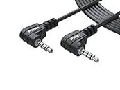 PWR+ 6 Ft Extra Long Cord 3.5mm Screen-to-Screen Audio and Video AV Cable for Philips, Insignia, Sony, Impecca, Aduiovox, RCA, Proscan, DBPower, Ematic, Naviskauto Dual Screen Portable DVD Player