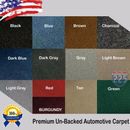 All Colors Upholstery Durable Un-Backed Automotive Carpet 40" Wide - By Yard LOT