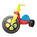 The Original Big Wheel,Blue-Yellow-Red, Giant 16' Wheel Ride On Tricycle,3 Position Seat - Trike, Kid Powered Pedal Bike,50th Year, Sit Down Riding Around Outdoor Toy, Ages 3-8 (19053)