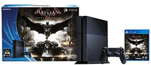 PS4 500GB PlayStation 4 Console Batman Arkham Knight Bundle Very Good 7Z
