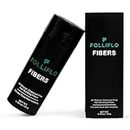 Folliflo Hair Fibers - Thinning Hair Solution - Fiber Spray & Filler Powder (Black)