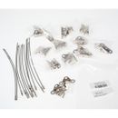 24pcs Furniture Anchors for Baby Proofing Earthquake Resistant Furniture Wahzj