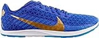 Nike Zoom Rival Waffle Cross Country Shoes - White/Black,M45W60M US, Blue/Gold, 6 US