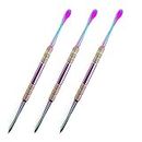 Lmbros Wax Carving Tool Rainbow Stainless Steel Tools for Major Key to Success (3pcs)