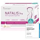 Natalis Pre Pack 3, Integratore Gravidanza Per La Fertilità Precoce Con Acido Folico, Quatrefolic, Ferro E Vitamine Donne, 30 Capsule (ogni confezione) - SanaExpert