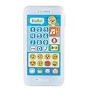 Fisher-Price FPR14 - Lernspaß Hündchens Smart Phone Lernspielzeug mit Lichtern und Telefongeräuschen inkl. Aufnahmefunktion, Babyspielzeug ab 18 Monaten, deutschsprachig