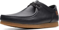 Clarks Men'S Shacre Ii Run Shoes Moccasin Colour:Black Leather Size:7.5 Us